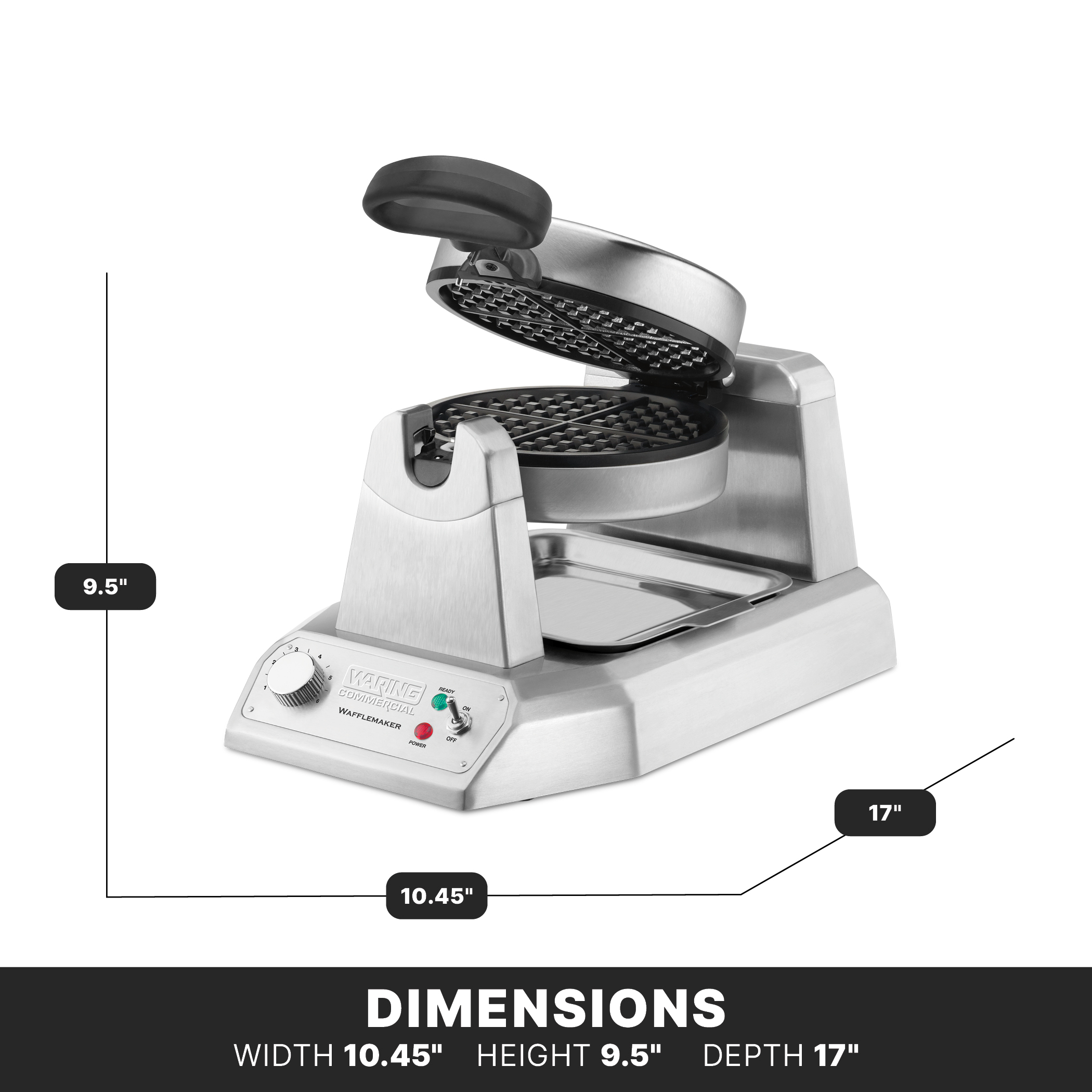 Single Classic Waffle Maker